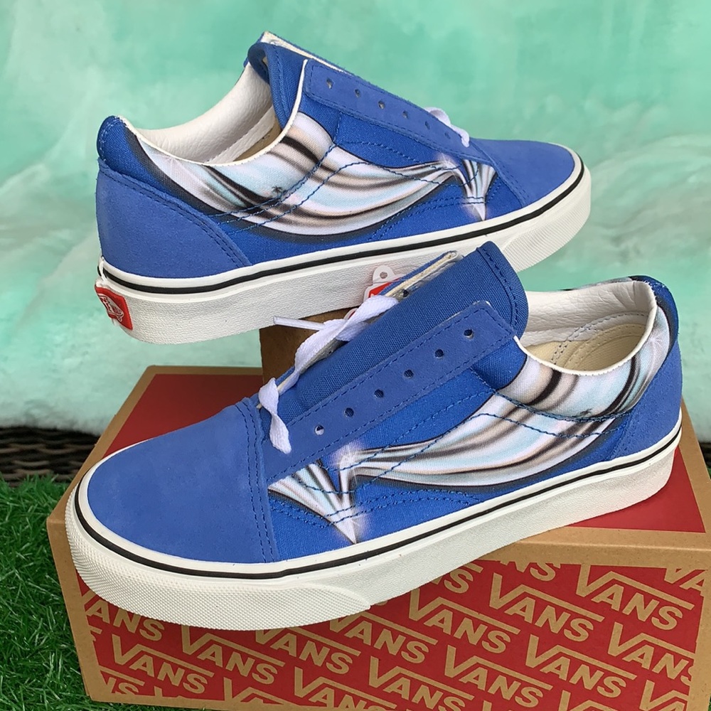 VANS OLD SKOOL WARP NEBULAS Bl/Chrome WMNS - Picture 5 of 12